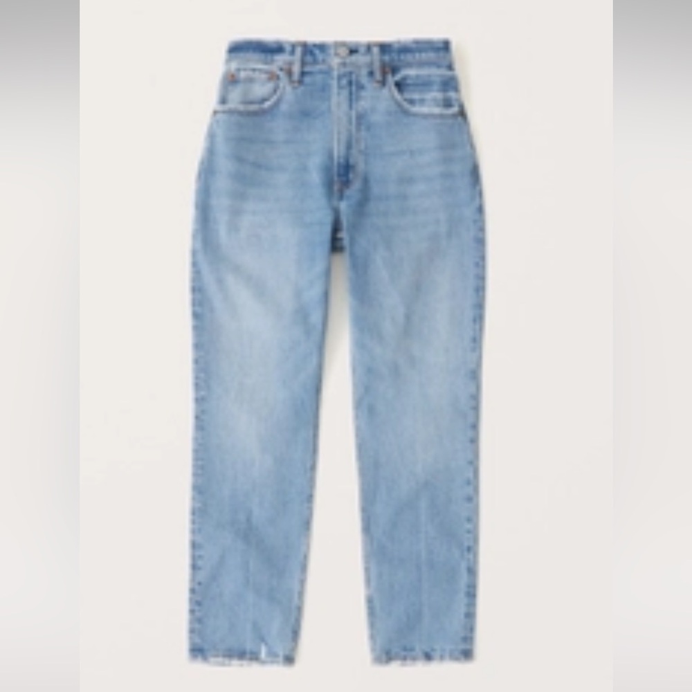 Abercrombie & Fitch Curve Love High Rise Mom Jean